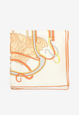 Hermès La Ligne Coup de Fouet Scarf Multicolor H004183S- 07