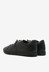Hermès Day Monochrome Kelly Buckle Sneakers in Noir Calfskin