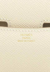 Hermès Constance 18 in Craie Epsom with Permabrass Hardware