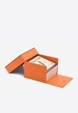 Small Heure H 25mm Watch in Chantilly Matte Alligator Single Tour Strap