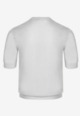 Maillon en Calque Short-Sleeved Crewneck Sweater