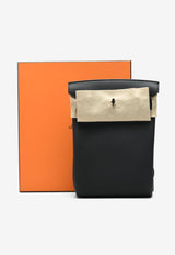 Hac A Dos PM So Black Backpack in Togo with Monochrome Hardware