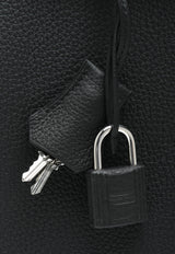 Hac A Dos PM So Black Backpack in Togo with Monochrome Hardware
