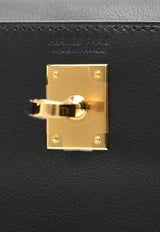 Kelly Danse in Black Volupto with Gold Hardware