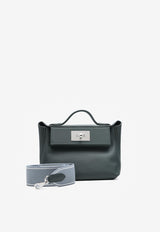 24/24 - 21 in Vert Mangrove Swift and Evercolor Leather with Gold hardware and Wool Strap