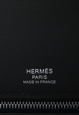 Kelly 25 Sellier in Black Toile So H Canvas and Swift Leather with Palladium Hardware Black