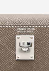 Mini Kelly 20 Sellier in Etoupe Epsom with Palladium Hardware