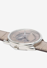 Arceau le Temps Suspendu 42mm Watch with Beige Matte Alligator Single Tour Strap