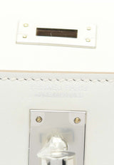Kelly Danse in Gris Pale Swift Leather with Palladium Hardware