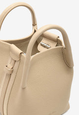 Loro Piana Micro Bale Grained Leather Bucket Bag Beige FAN4647D0Q6_LIGHT MASTIC_29853665
