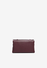 Loro Piana Extra Pocket L19 Pouch in Grained Leather Bordeaux FAN4045_Q09P_TH