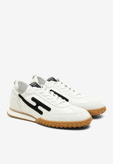 Jet Low-Top Sneakers in Nappa Leather and Suede