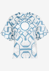 Mors a Jouets Detoure Tatoo Print T-shirt