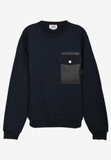 Hermès Empreinte Sellier Cuir Crewneck Sweater