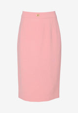 Wool Pencil Skirt