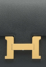 Constance Elan in Black Epsom Leather with Gold Hardware