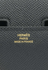 Constance Elan in Black Epsom Leather with Gold Hardware