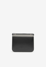 Constance 18 Mirror Cloute in Black Box Leather with Palladium Hardware