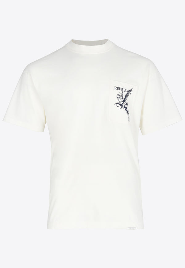 Represent Power and Speed Logo T-shirt MT4024WHITE