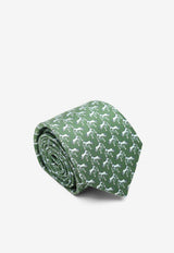 Free Jump Silk Twill Tie