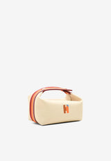 Small Bride-A-Brac H Pavillon Pouch in Naturel Wool