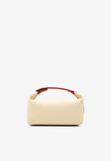 Small Bride-A-Brac H Pavillon Pouch in Naturel Wool