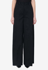 TheLatest Alma Wide-Leg Pants Black TLW03101T0173ABTP/Q_LATES-T0002