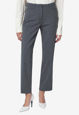 TheLatest Straight-Leg Tailored Pants Blue TLW03103W0206ABTP/R_LATES-T0445