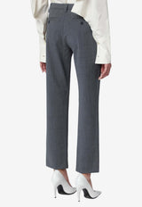 TheLatest Straight-Leg Tailored Pants Blue TLW03103W0206ABTP/R_LATES-T0445