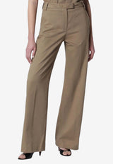 TheLatest Palazzo Wide-Leg Pants Brown TLWD3100T0176ABTP/S_LATES-T0031