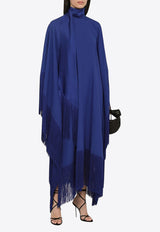 Taller Marmo Fringe-Detailed Maxi Dress TMCORE03PL/O_TALLE-652