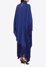 Taller Marmo Fringe-Detailed Maxi Dress TMCORE03PL/O_TALLE-652