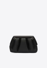 Themoirè Afrodite Leather Clutch Bag TMFW25AFSA1PL/R_THEMO-BLK