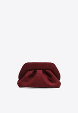 Themoirè Tia Faux Suede Clutch Plum TMFW25TSUE120EL/R_THEMO-PR