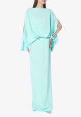 Taller Marmo La Maddalena Maxi Dress Blue TMSS2527PL/R_TALLE-510