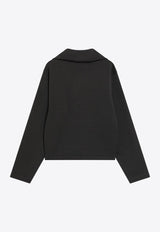 Lemaire Wool-Blend Zip Sweater Brown TO1446LJ1047/R_LEMAI-BR999