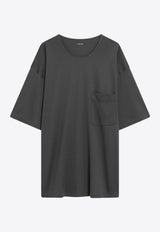 Lemaire Relaxed Crewneck T-shirt Gray TO1457LJ1043/R_LEMAI-BK878