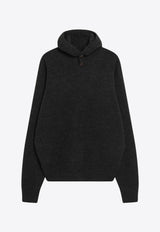 Lemaire Alpaca-Blend Hooded Sweater Brown TO1475LK1028/R_LEMAI-BR507