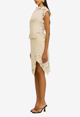Cult Gaia Destry Broderie Anglaise Linen Top Off-white TP32693LN3390_OFF-WHITE