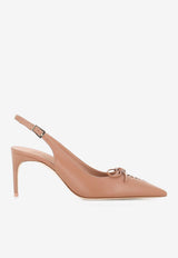 Malone Souliers Trudie 70 Leather Pumps TRUDIE 70-1 BLUSH