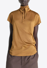 Jersey Foulard Top