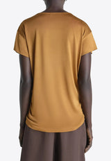Jersey Foulard Top