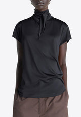 Jersey Foulard Top
