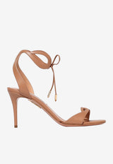 Aquazzura Tessa 85 Leather Sandals TSAMIDS0-NAPPWP POWDER PINK