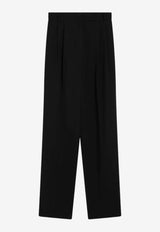 The Frankie Shop Bea Straight-Leg Pants Black TTFS08402PL/R_THE-100