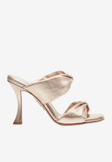 Aquazzura Twist 95 Leather Mules TWIHIGS0-NPL-LCO