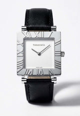 Tiffany & Co. Atlas Sterling Silver Square Watch White TIFCOASSSW_TH