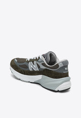 New Balance 990V6 Suede Low-Top Sneakers Olive U990OG6PM/P_NEWB-OL
