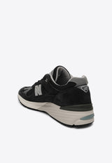 New Balance 991V2 Suede Low-Top Sneakers Black U991BK2LE/Q_NEWB-BLK