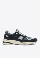 New Balance 991V2 Lace-Up Sneakers Navy U991VN2LE/Q_NEWB-NO
